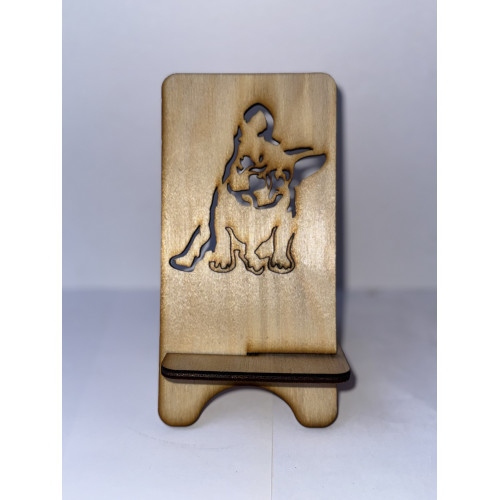 Подставка под телефон Собака бульдог