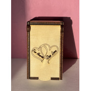 Подарочная коробочка Два сердца - одна любовь